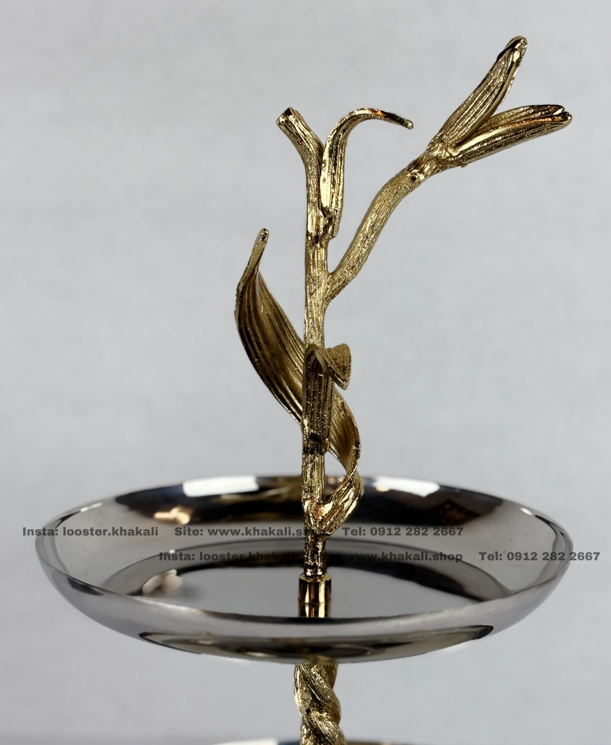 ظروف پذیرایی استیل و برنج