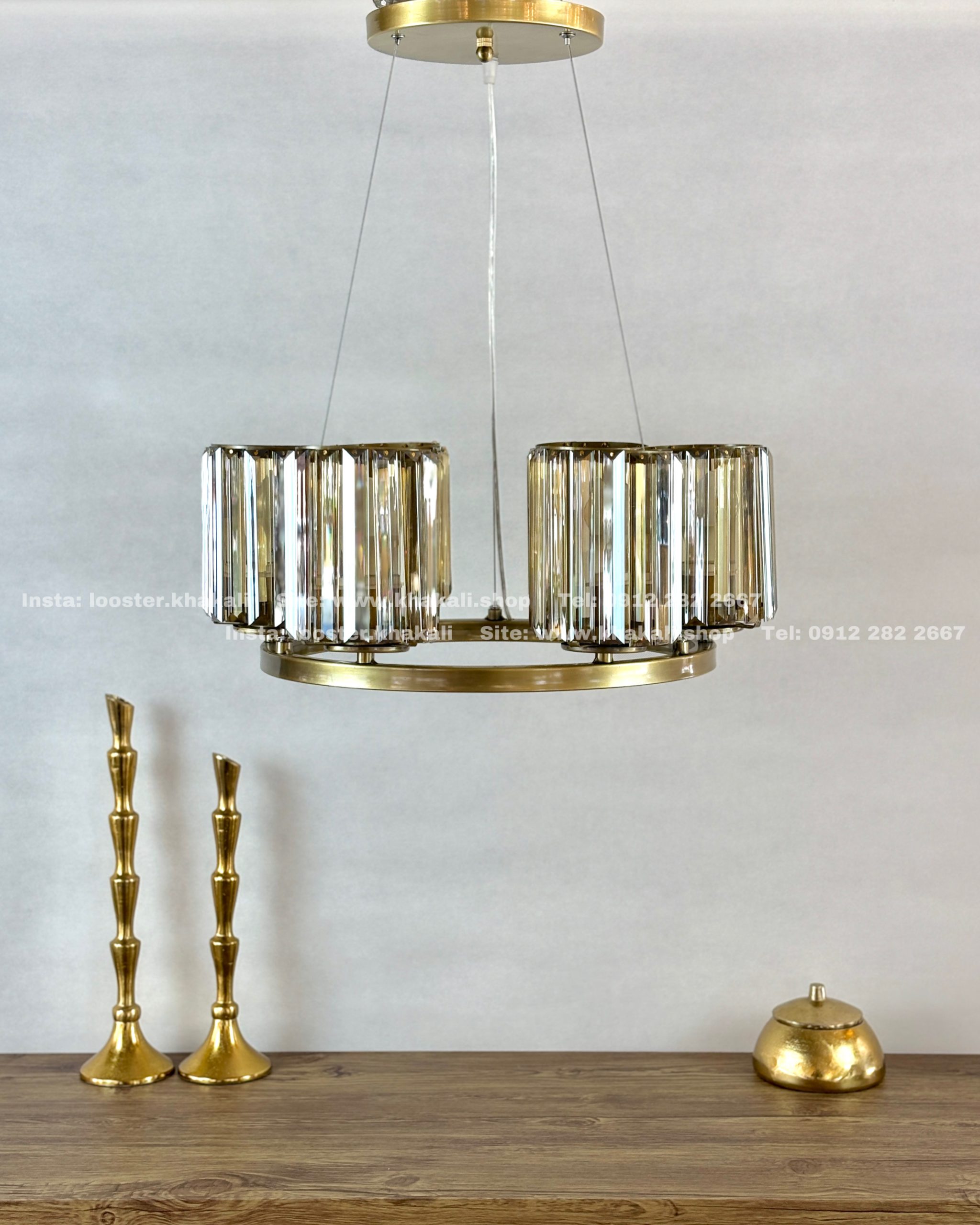 لوستر نادیا شش شعله