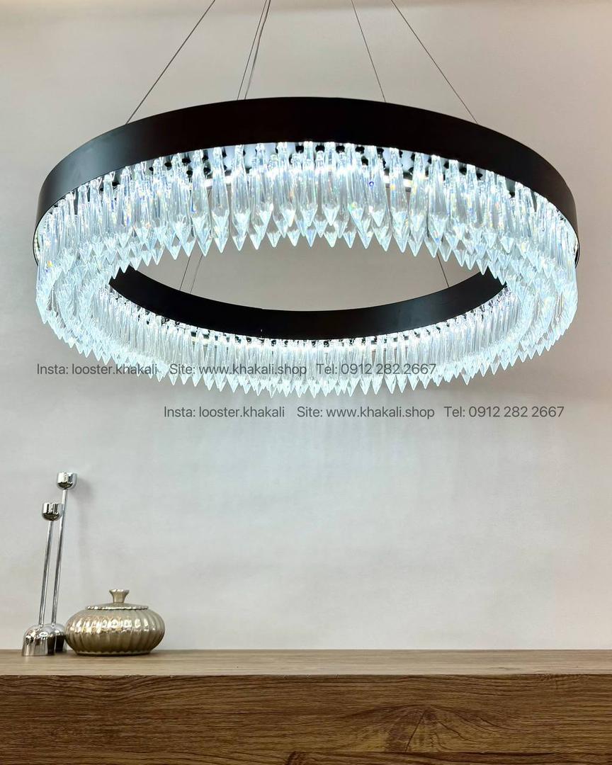 لوستر کریستالی مدرن