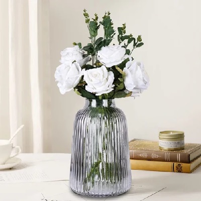 گلدان شیشه ای دکوری