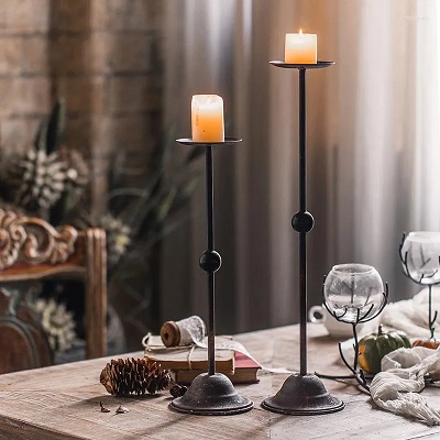 شمعدان مدرن فلزی