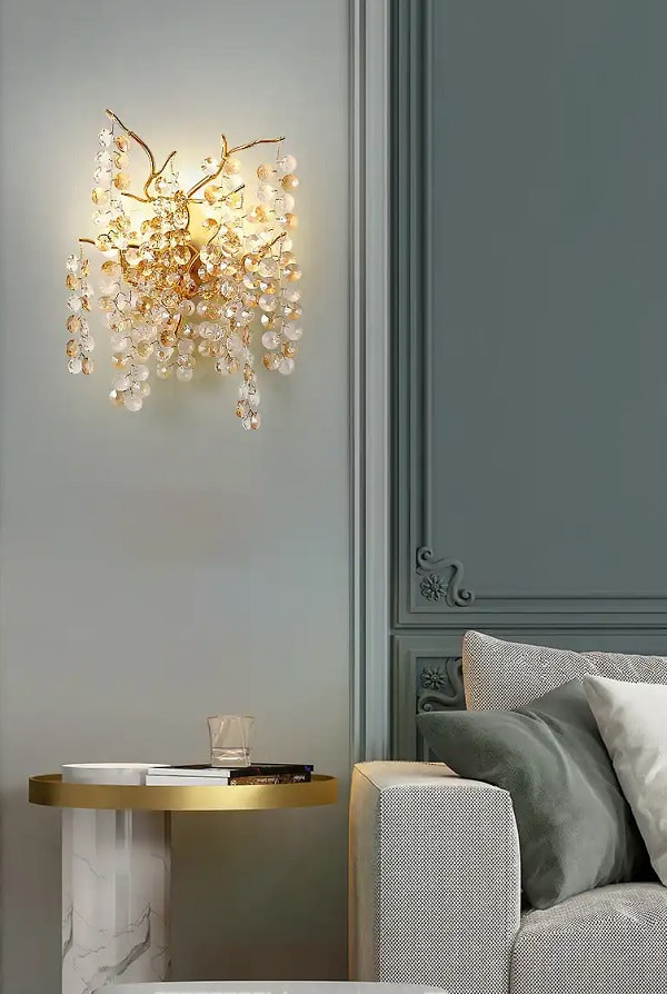 لوستر دیواری مدرن برای پذیرایی