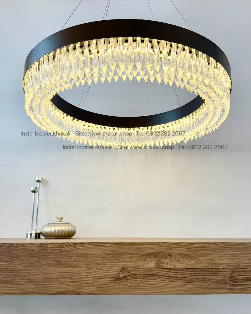 لوستر کریستالی مدرن