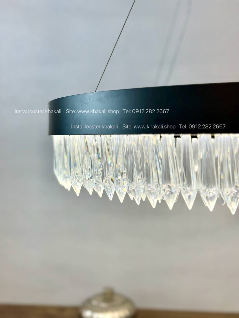 لوستر کریستالی مدرن