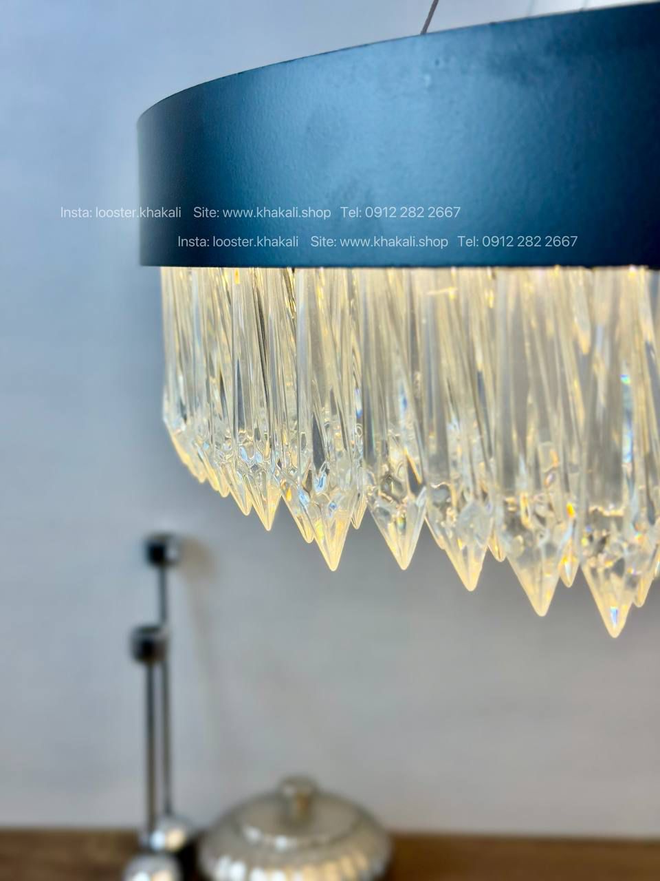 لوستر کریستالی مدرن