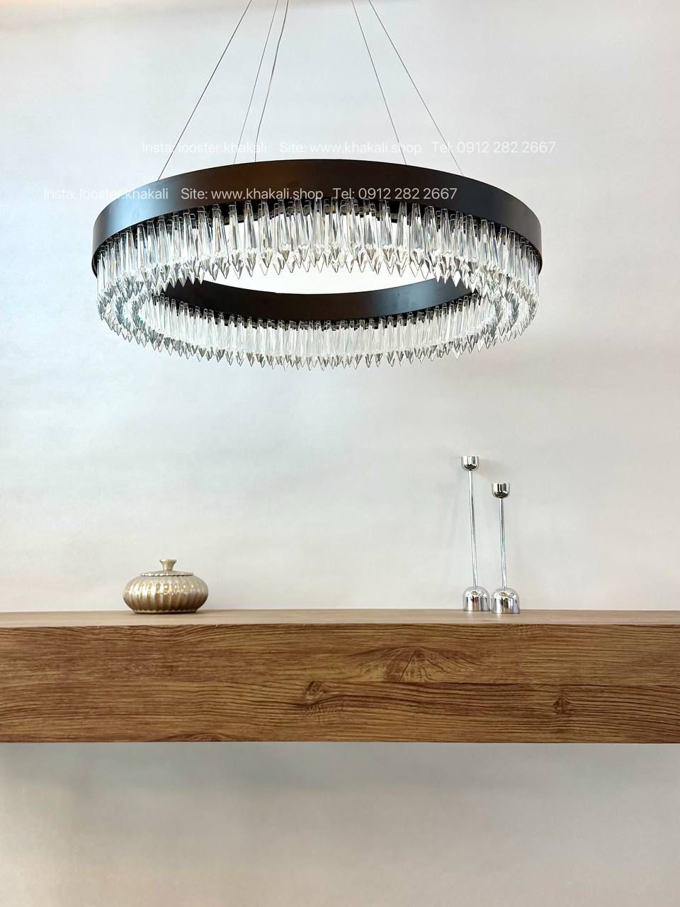 لوستر کریستالی مدرن