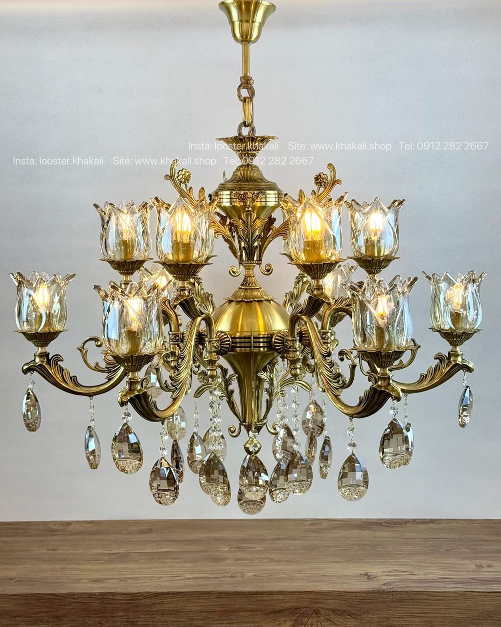 لوستر کلاسیک ماهور