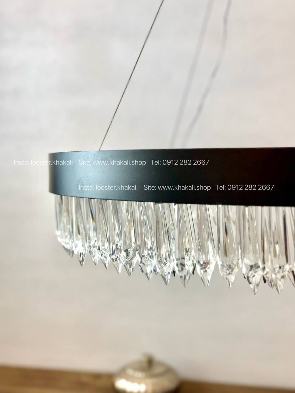 لوستر کریستالی مدرن