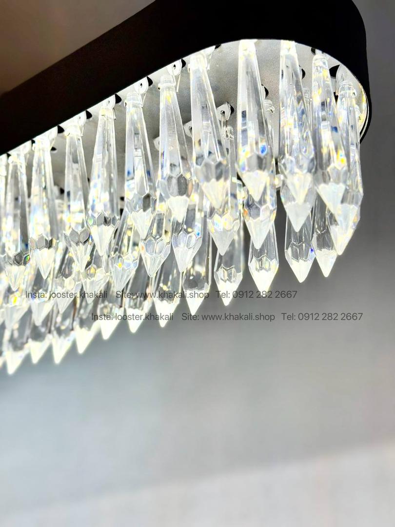 لوستر لاینری کریستالی