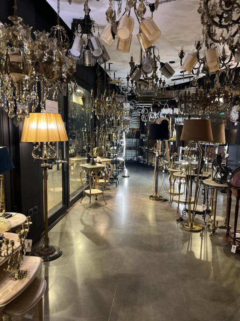 فروشگاه لوستر خاکعلی