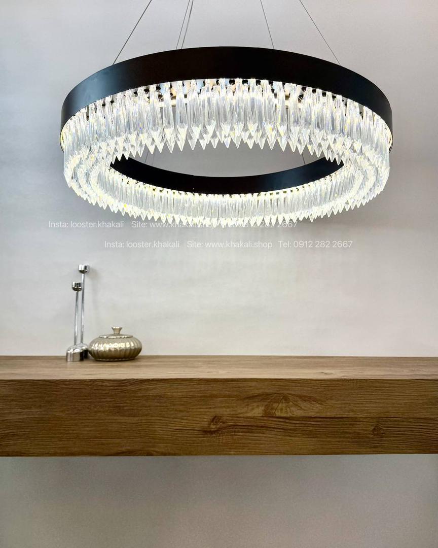 لوستر کریستالی مدرن