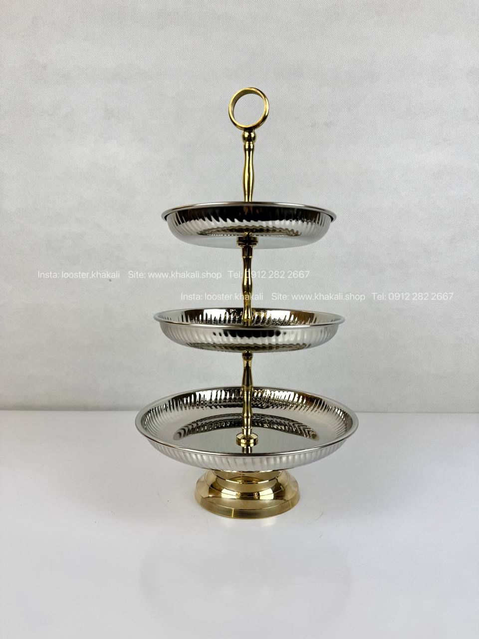 شیرینی خوری سه طبقه هندی