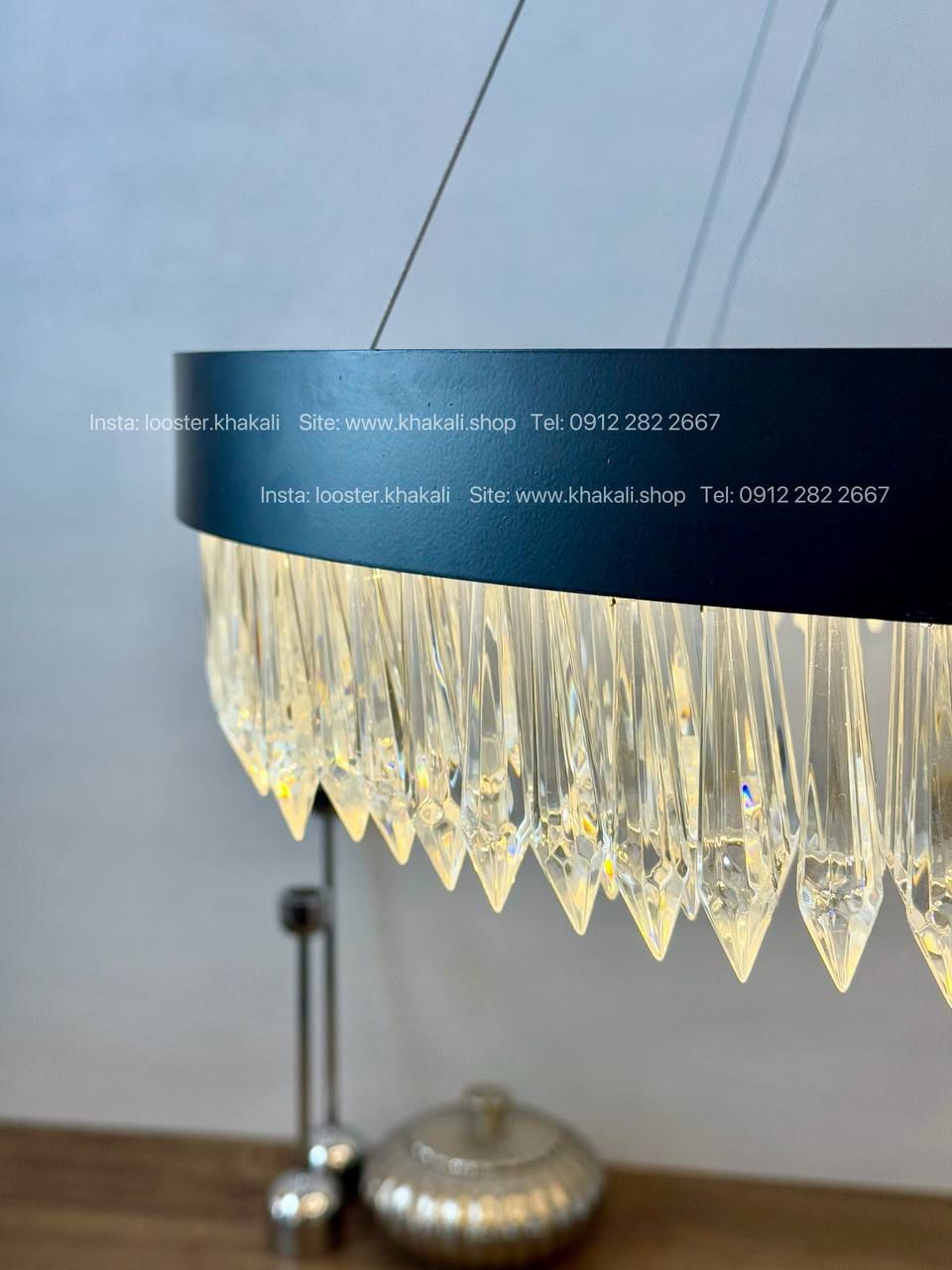 لوستر کریستالی مدرن