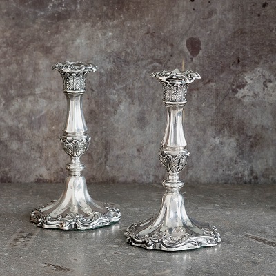 شمعدان نقره