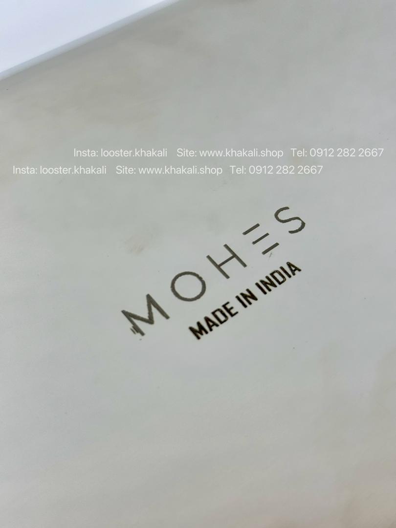 سینی مستطیلی پایه دار استیل برنج وارداتی هندی