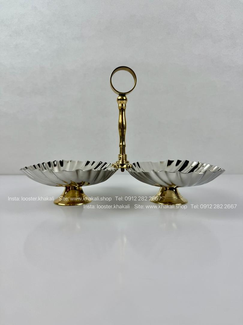 ظرف اردو دوخانه استیل برنج وارداتی هندی