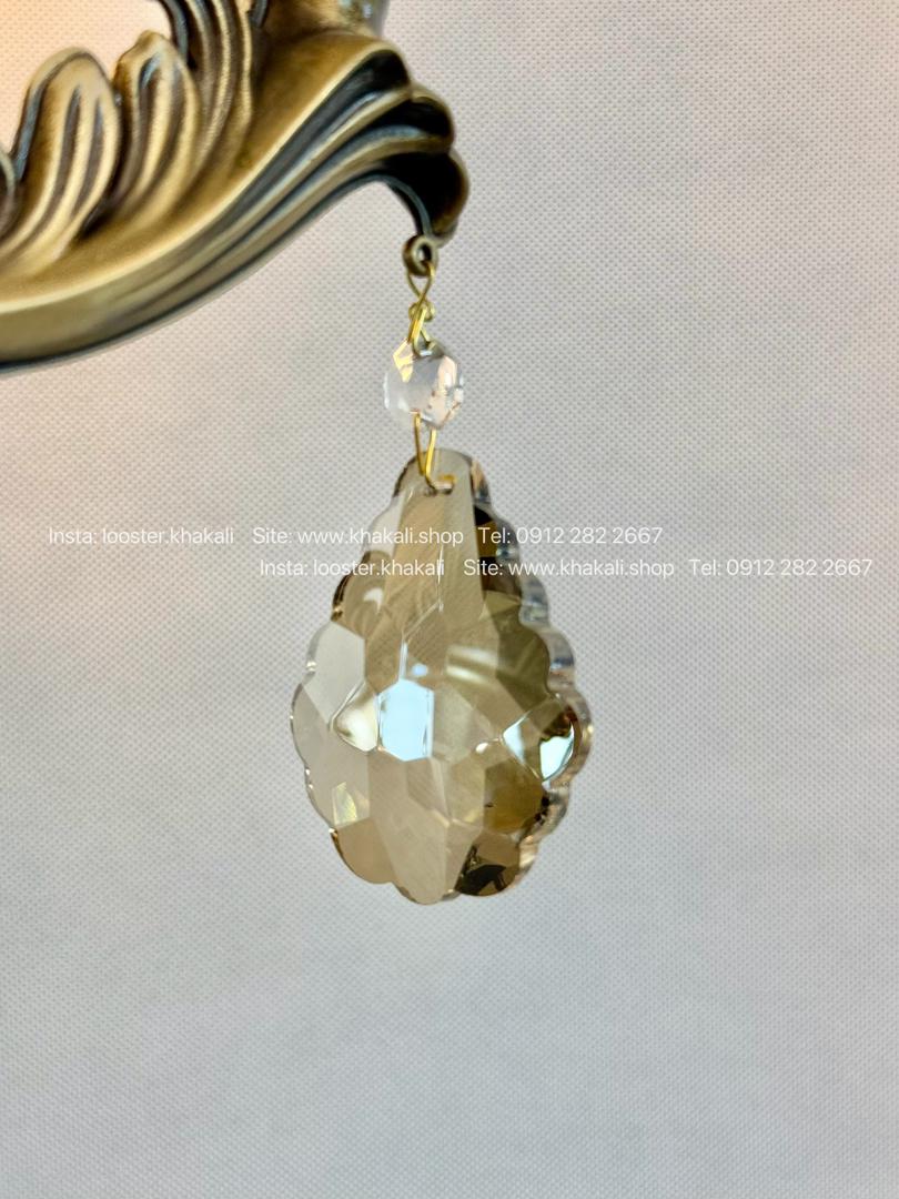 لوستر کلاسیک 10 شاخه برنزی ماهور