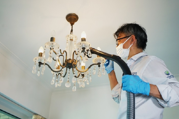 راهکارهای تمیز کردن لوستر