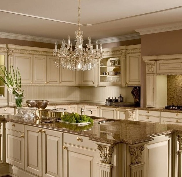 لوستر کریستال آشپزخانه