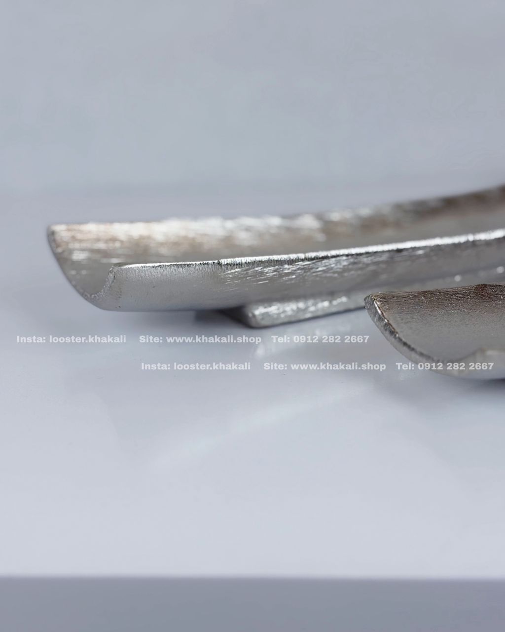 رولت خوری پایه دار آلومینیوم مدل پاپیون - Image 5