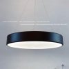 خرید سریع لوستر LED آویز گرد مشکی